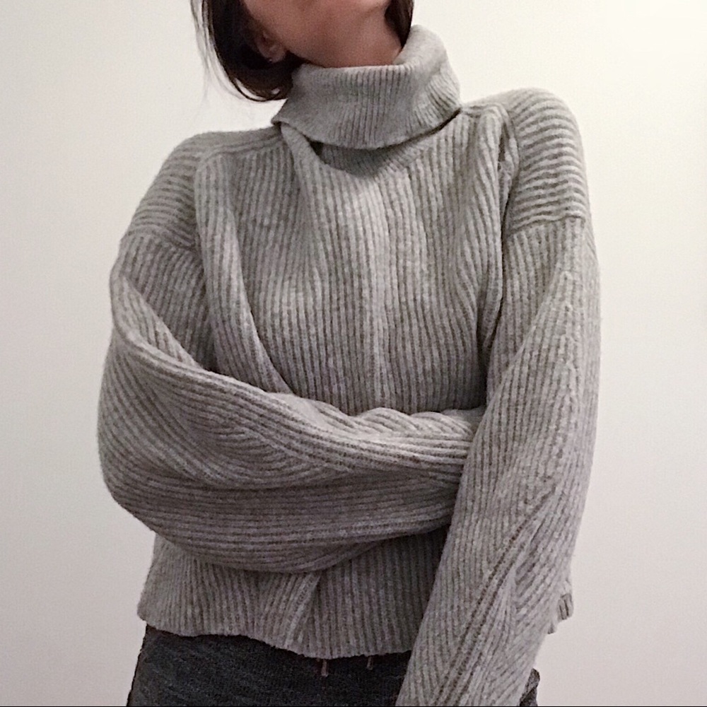 Grey Knit Zara Sweater